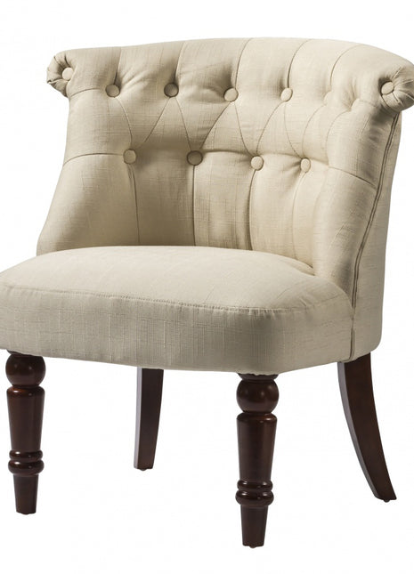 Alderwood Fabric Chair Beige (2s)
